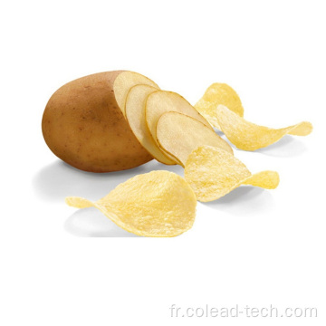 Machine de tranchage de patates douces à croustilles de pommes de terre